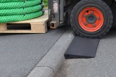 Anrampung bei Verladestellen